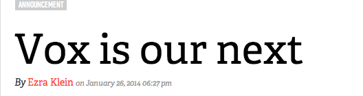 personal branding vox Ezra