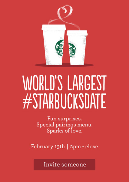 starbucks match.com valentine's day