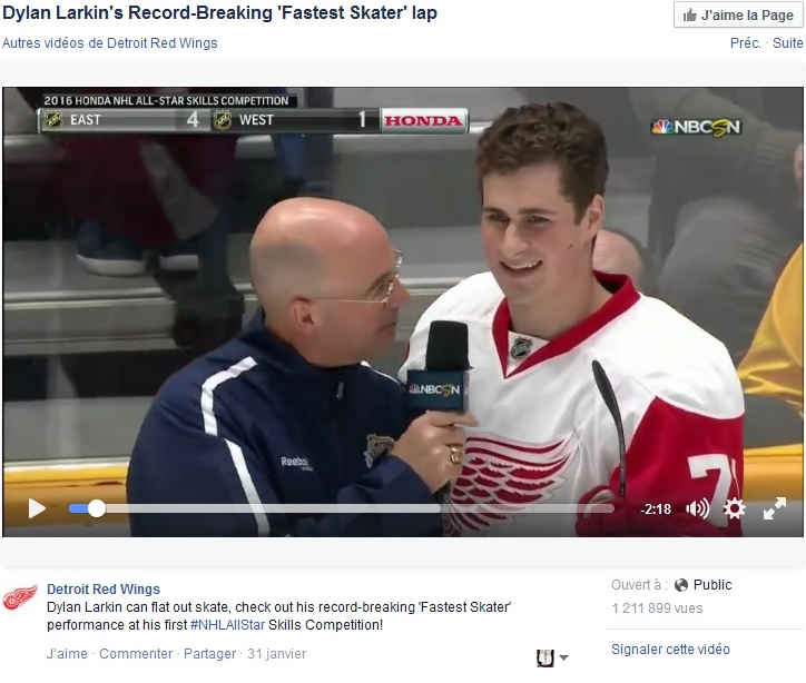 detroit red wings facebook january