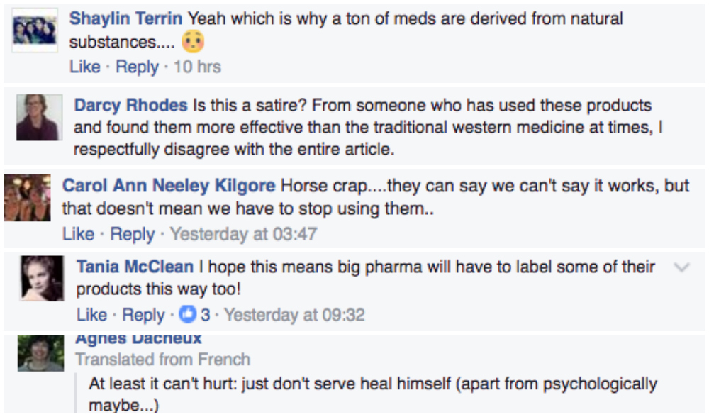 comments homeopathic