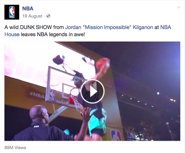 NBA video top