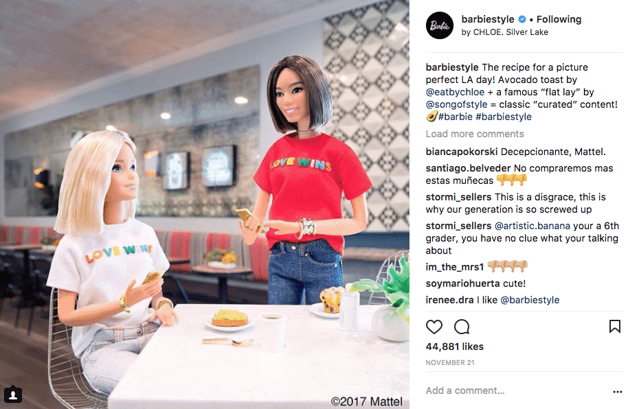 barbie style instagram