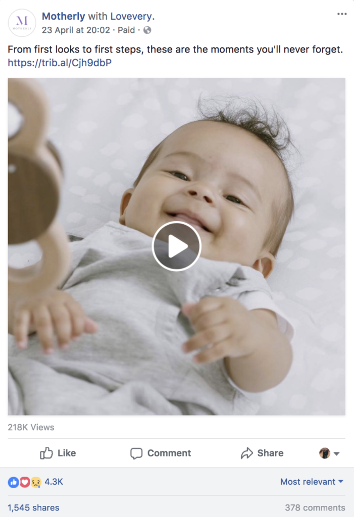 branded content Motherly