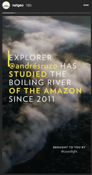 National Geographic Instagram