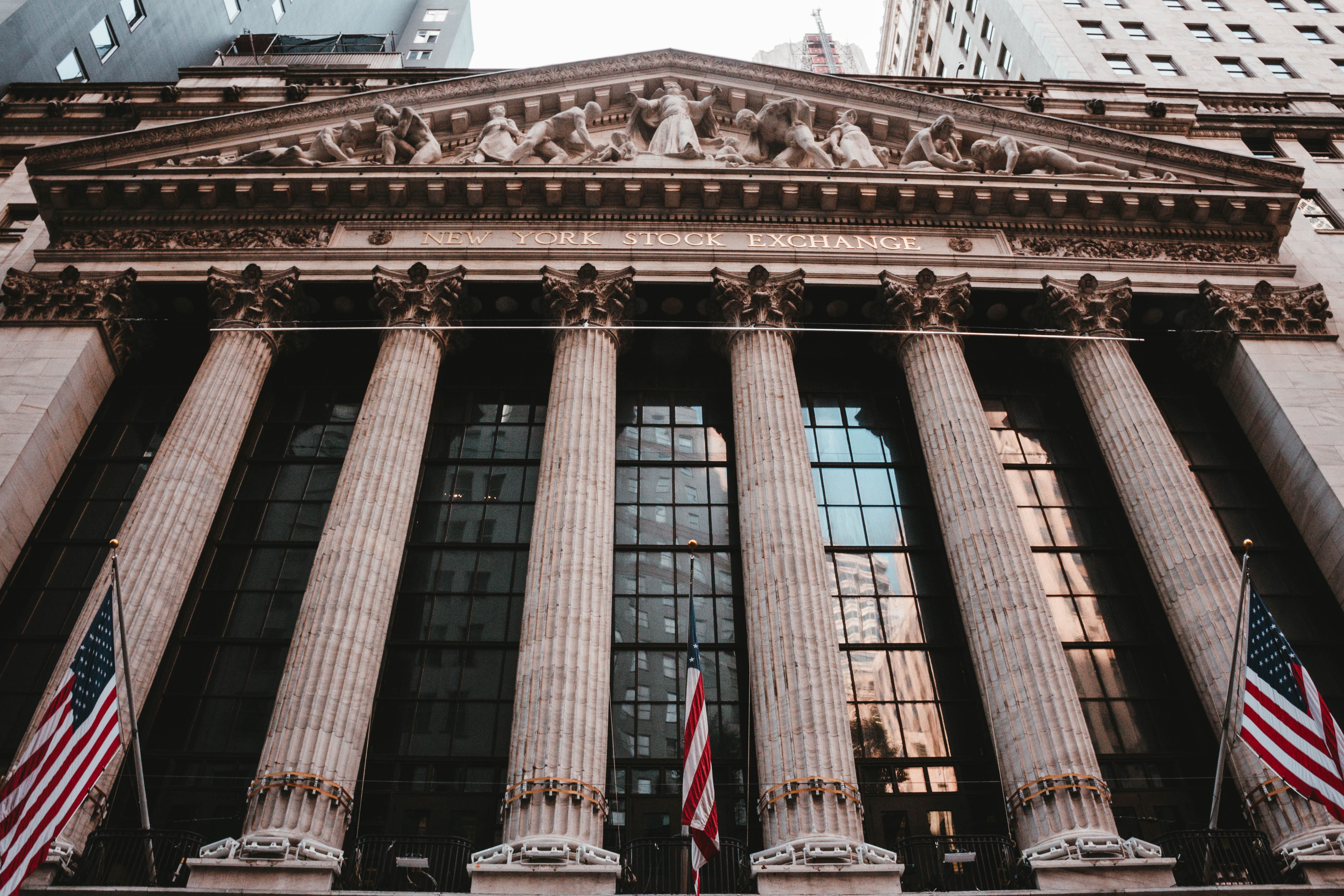 Photograph of the New York Stock Exchange