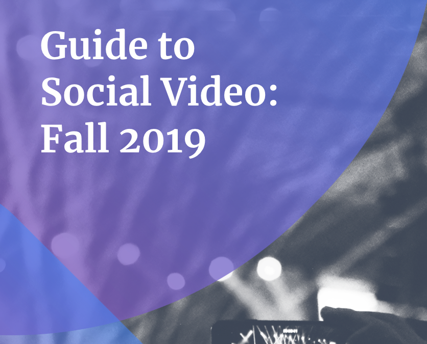 Social Video Insights: Fall 2019