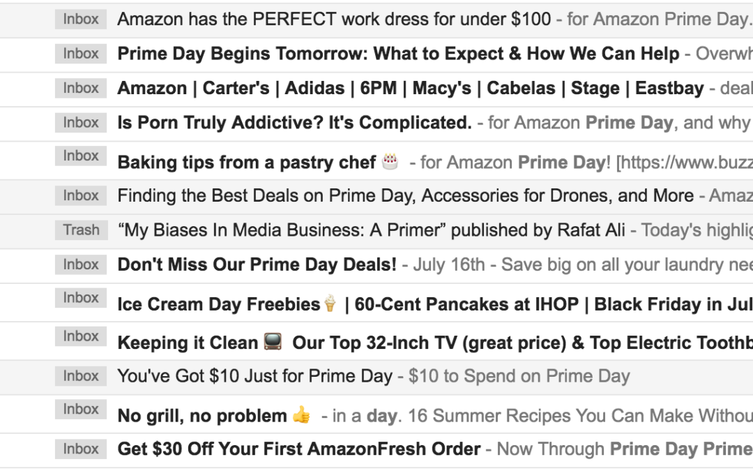 Amazon Prime Day is the bad-news-free news event we’ve been waiting for this summer