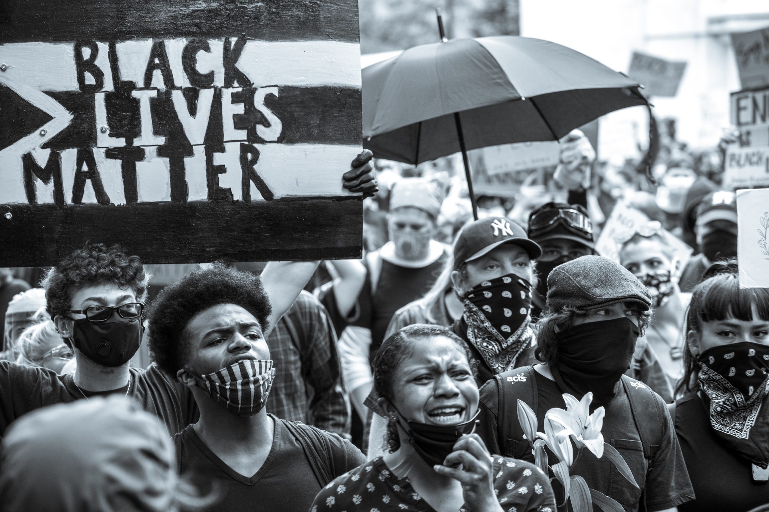 Photograph of BLM protest