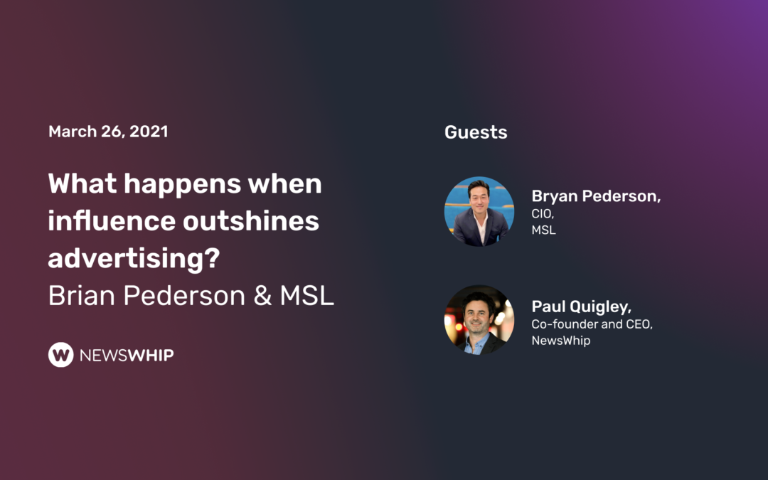 #14: What happens when influence outshines advertising?