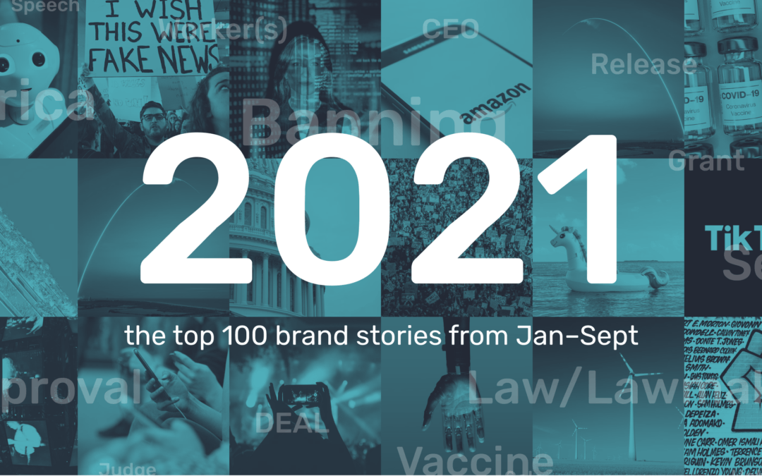 We analyzed the top 100 brand stories from 2021. Here is what we learned.