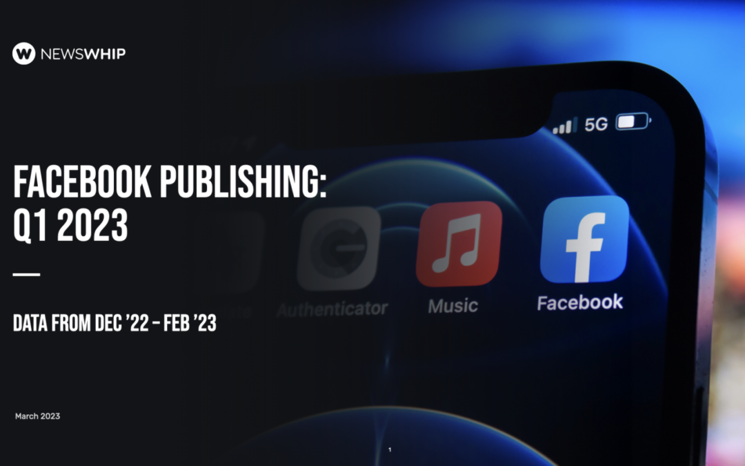 Facebook publishing: Q1 2023