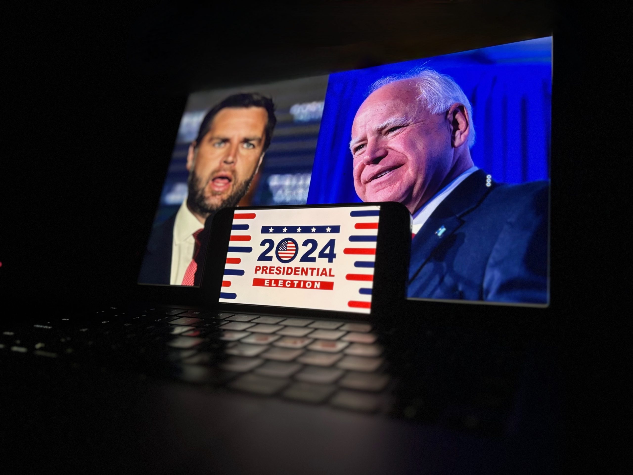 Toronto,,Canada,-august,1th,2024,2024,American,Presidential,Election,Concept.