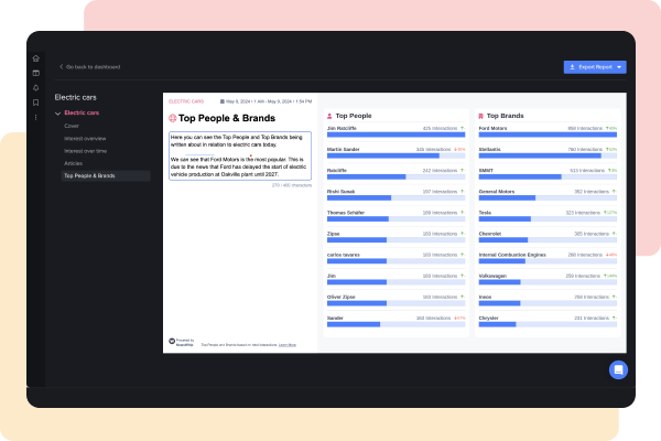 Research dashboard illustration